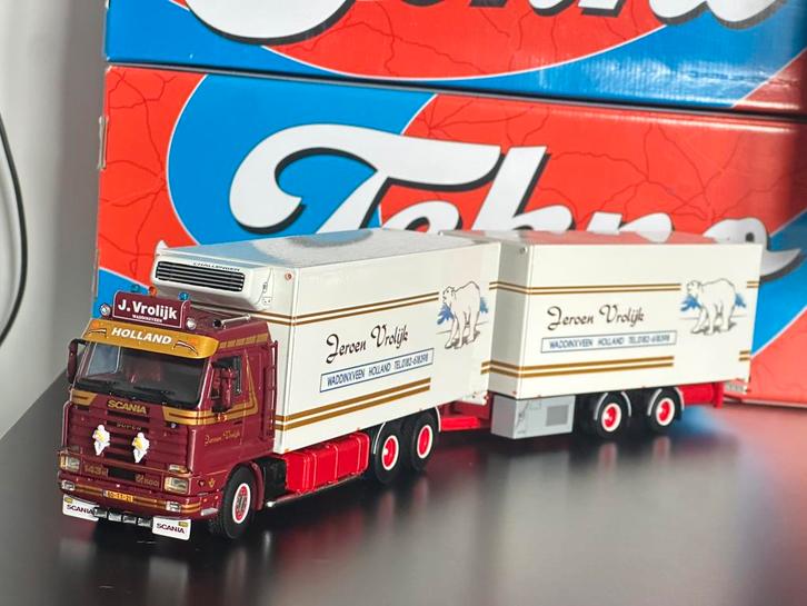 Wsi J Vrolijk, Hobby en Vrije tijd, Modelauto's | 1:50, Zo goed als nieuw, Bus of Vrachtwagen, Wsi, Ophalen of Verzenden