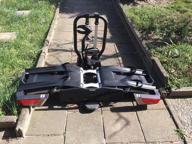 Thule easyfold xt 933 fietsendrager, Auto diversen, Fietsendragers, Zo goed als nieuw, Trekhaakdrager, Ophalen