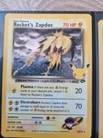 Rocket's Zapdos Celebrations 15/132, Ophalen of Verzenden, Nieuw, Losse kaart
