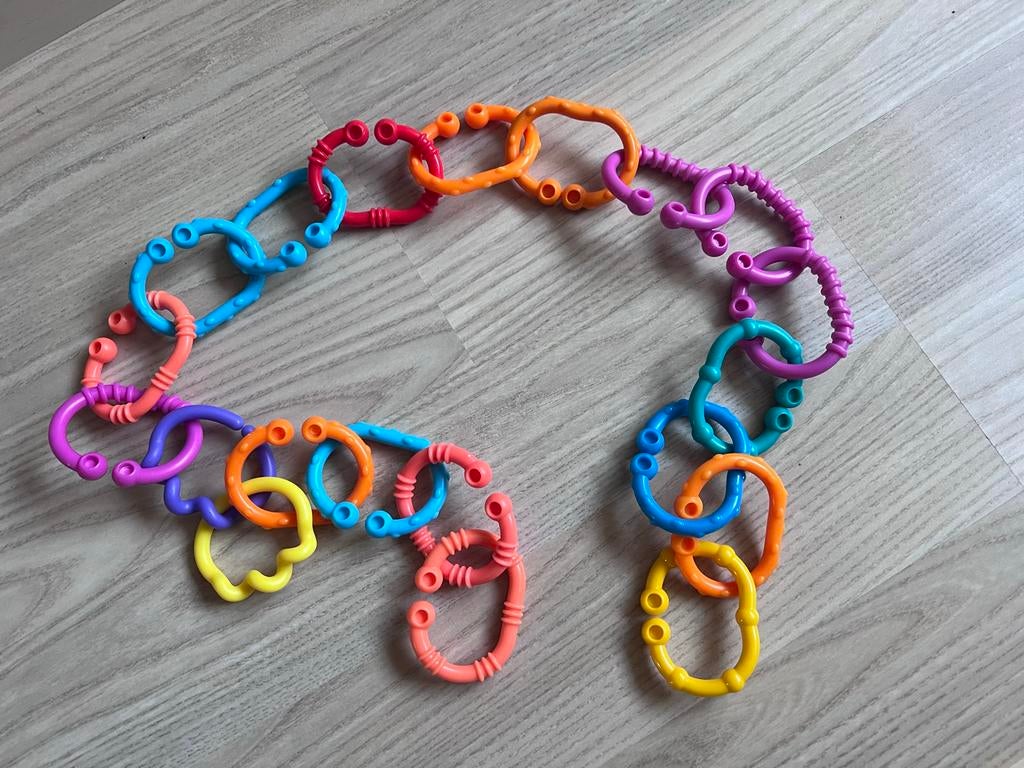 Babyspeelgoed - Ringen, Ophalen, Zo goed als nieuw, Rammelaar