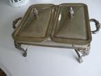 Brocante rechaud zilver kleurig, Ophalen of Verzenden