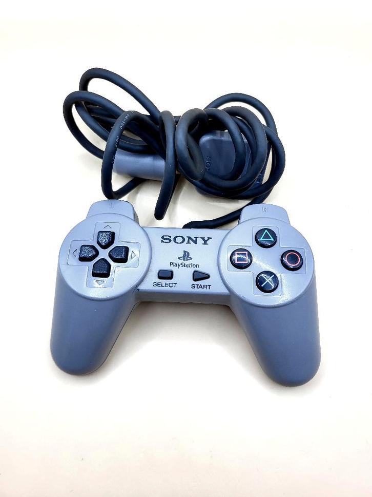 PlayStation 1 (PS1) Controller Grijs, Spelcomputers en Games, Games | Sony PlayStation 1, Zo goed als nieuw, Overige genres, 1 speler