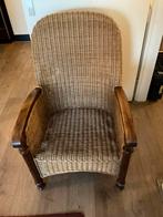 Rotan stoel, Huis en Inrichting, Stoelen, Ophalen, Riet of Rotan, Gebruikt, Bruin