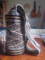 Gehaakte tas van wol | Mochila bag | tribe | handgemaakt, Ophalen of Verzenden, Zo goed als nieuw
