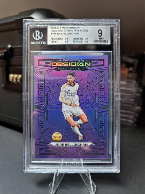 2024-24 Panini Obsidian - Jude Bellingham, Hobby en Vrije tijd, Verzamelkaartspellen | Overige, Zo goed als nieuw, Losse kaart