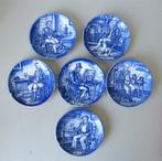 4 Schaaltjes Enoch Wedgwood en 2 schaaltjes Old Chelsea, Antiek en Kunst, Verzenden