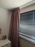 Oud roze verduisterend gordijnen, Huis en Inrichting, Stoffering | Gordijnen en Lamellen, Ophalen, Overige kleuren, 200 cm of meer