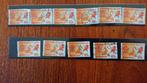 NL Jubileum postzegels 65 cent 450 jaar Raad van State 1981, Ophalen of Verzenden, Na 1940, Gestempeld