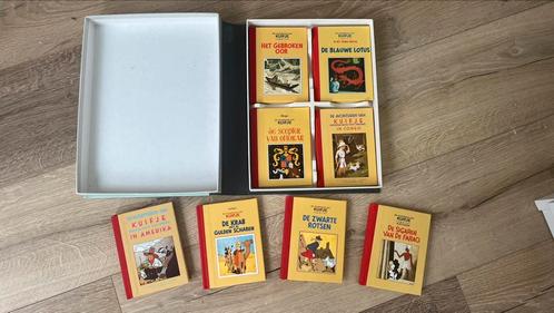 Kuifje Collectie - Box met 8 mini albums, Boeken, Stripboeken, Zo goed als nieuw, Meerdere stripboeken, Ophalen of Verzenden