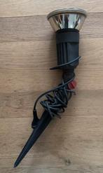 Buitenverlichting spot met lamp, Kunststof, Gebruikt, Minder dan 50 watt, Ophalen of Verzenden