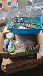 Dwerghamsterkooi incl alle benodigdheden, Ophalen of Verzenden, Minder dan 75 cm, Kooi, Minder dan 60 cm