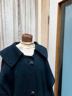 Wollen jas handgemaakt, Ophalen of Verzenden, Zo goed als nieuw, Maat 42/44 (L), Blauw