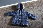 Blauw winterjasjemaat 68 – met capuchon "bont", Gebruikt, Meisje, Ophalen of Verzenden, Jasje