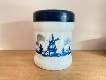 Originele Willem II sigarenpot – Delfts Blauw stijl beschikbaar voor biedingen