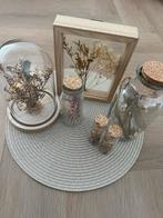 Stolp, lijst l, flesjes met droogbloemen!, Huis en Inrichting, Woonaccessoires | Droogbloemen, Ophalen, Zo goed als nieuw