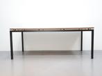 Vintage eettafel 200x 90 cm, 200 cm of meer, 50 tot 100 cm, Vijf personen of meer, Metaal