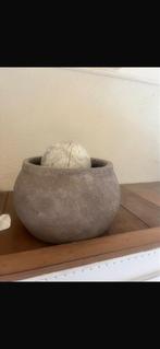 2x Brynxz Stenen Pot - Landelijke Stijl, Ophalen, Schaal, Rond, Nieuw