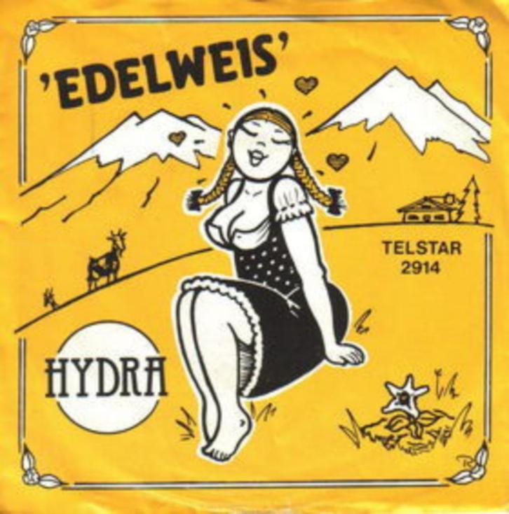 Ruil of koop Hydra "Edelweis" (Telstar 2914), Cd's en Dvd's, Vinyl Singles, Gebruikt, Single, Nederlandstalig, 7 inch, Ophalen of Verzenden