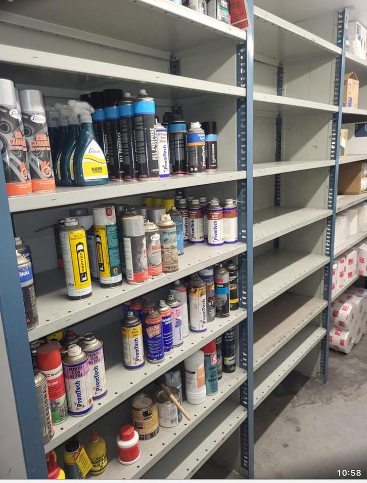 Stellingkast voor werkplaats, gereedschap boodschappen etc, Huis en Inrichting, Kasten | Stellingkasten, Zo goed als nieuw, Ophalen