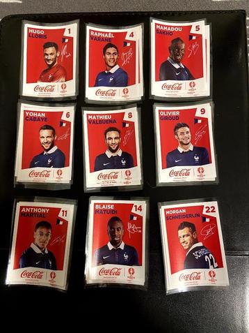 EURO 2016 France Extra plaatjes (Panini) Aangeboden/Ruilen beschikbaar voor biedingen