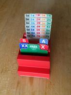 4 bridgeboxen met inhoud, Drie of vier spelers, Ophalen of Verzenden, Gebruikt, Jannersten