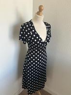 King Louie maat L polkadot jurkje zwart wit, Kleding | Dames, Jurken, Zwart, Maat 42/44 (L), Ophalen of Verzenden, Zo goed als nieuw