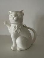 Theepot kat, poes, Ophalen of Verzenden, Zo goed als nieuw, Dier