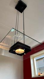 Unieke design hanglamp, Huis en Inrichting, Lampen | Hanglampen, Gebruikt, Ophalen, 75 cm of meer, Glas