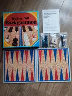 Trictrac Puff Backgammon Vintage 1982, Een of twee spelers, Ophalen of Verzenden, Zo goed als nieuw, Ravensburger