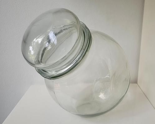 grote glazen snoepjes- of koekjespot, nu lage verzendkosten!, Huis en Inrichting, Keuken | Servies, Nieuw, Overige typen, Glas