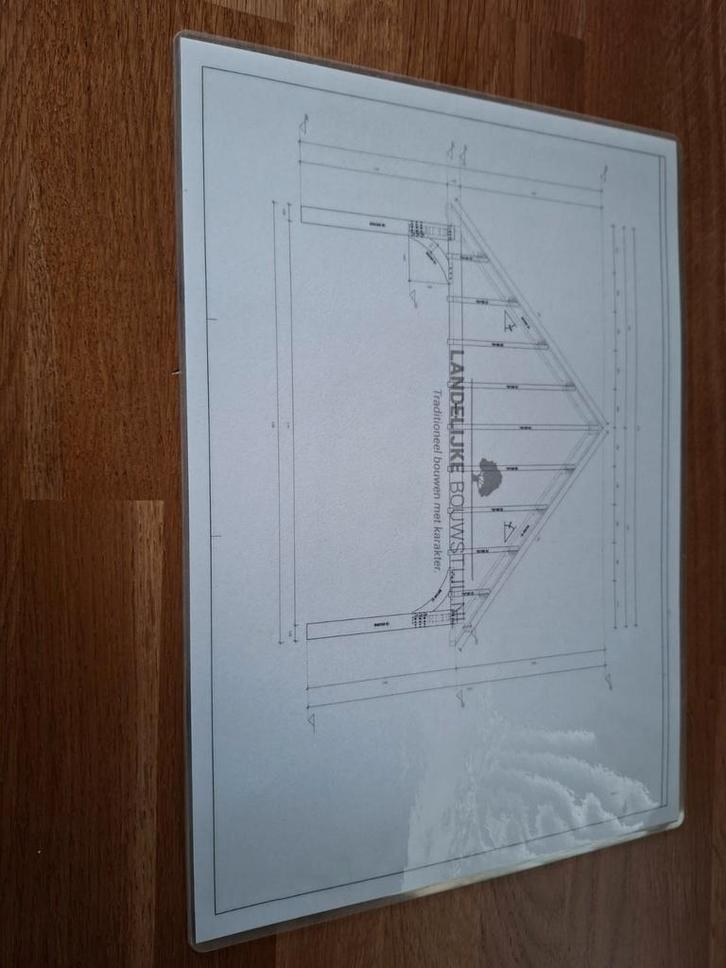 Te Koop Nieuwe Overkapping, Antiek en Kunst, Kunst | Litho's en Zeefdrukken, Ophalen of Verzenden