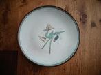 Vintage bord keramiek met een hertje - Ambacht Haalderen, Ophalen of Verzenden