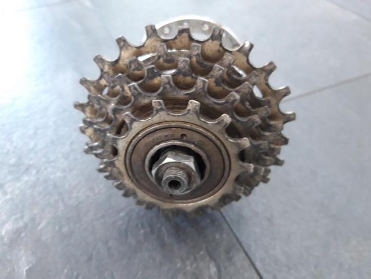Normandy naaf inclusief Shimano 5 speed cassette., Sport en Fitness, Wielrennen, Gebruikt, Overige typen, Ophalen