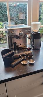 Solis Espressomachine en Bonenmaler, Ophalen of Verzenden, Gebruikt, Espresso apparaat