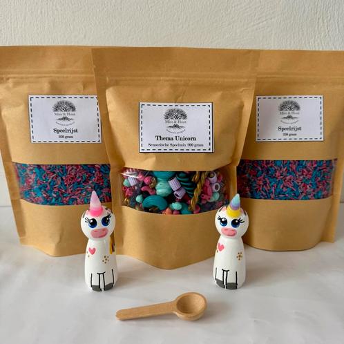 Sensorische speelset thema Unicorn, Kinderen en Baby's, Speelgoed | Educatief en Creatief, Nieuw, Ontdekken, Ophalen of Verzenden