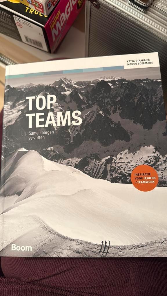 Katja Staartjes - Topteams, Boeken, Wetenschap, Nieuw, Sociale wetenschap, Ophalen