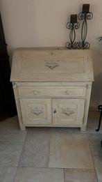 Secretaire white wash, Huis en Inrichting, Kasten | Secretaires, Ophalen, Gebruikt