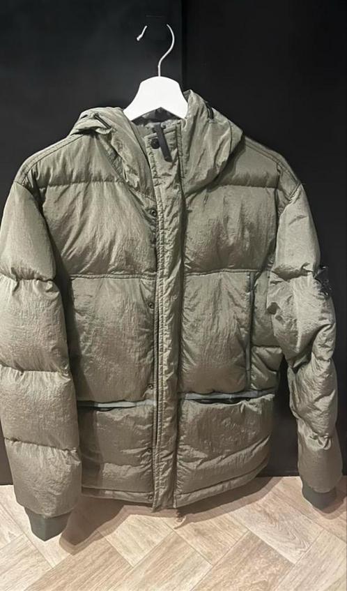 Stone island jas, Kleding | Heren, Jassen | Winter, Zo goed als nieuw, Maat 48/50 (M), Groen, Ophalen of Verzenden