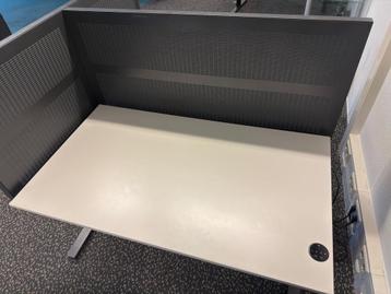 Drentea Elektrische zit-sta duo-bureau 140x80xH62-128, 125st - afbeelding 6