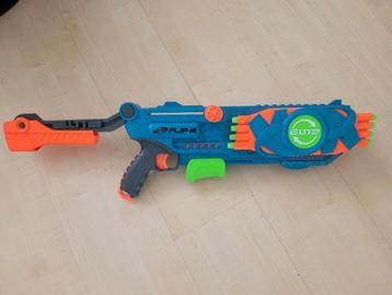 Nerf gun flip 16 flipsshot, compleet, werkt perfect