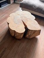 Boomstam salontafel, Ophalen, Gebruikt, 50 tot 100 cm, 50 tot 100 cm