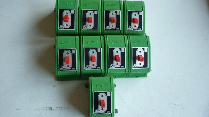 9 Fleischmann 6921 signaalschakelaars, Hobby en Vrije tijd, Modeltreinen | H0, Gebruikt, Overige typen, Gelijkstroom of Wisselstroom