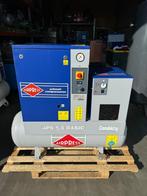 Airpress schroefcompressor met droger Type aps 5.5 basic com, Gebruikt, 6 tot 10 bar, 400 tot 800 liter/min, 100 liter of meer