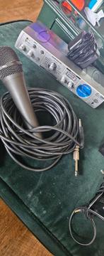 Professionele microfoon set, Muziek en Instrumenten, Microfoons, Ophalen, Zo goed als nieuw