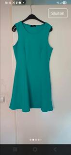 Mooie blauw groene A-lijn jurk van Jane Norman, maat 44, Blauw, Maat 42/44 (L), Jane Norman, Ophalen of Verzenden