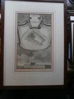 Begijnhof, Amsterdam, Noch in Wezen, gravure Jan Goeree, Antiek en Kunst, Ophalen of Verzenden