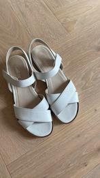 Gabor sandalen mt 5,5 39 zgan wit klittenband, Ophalen of Verzenden, Zo goed als nieuw, Wit, Sandalen of Muiltjes