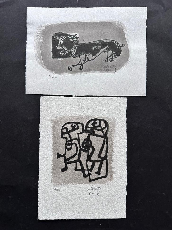 Corneille litho, Antiek en Kunst, Kunst | Litho's en Zeefdrukken, Ophalen