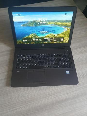 HP Zbook 15" met Win11, i7, 16g ram, 512g ssd, Quadro M2000M beschikbaar voor biedingen