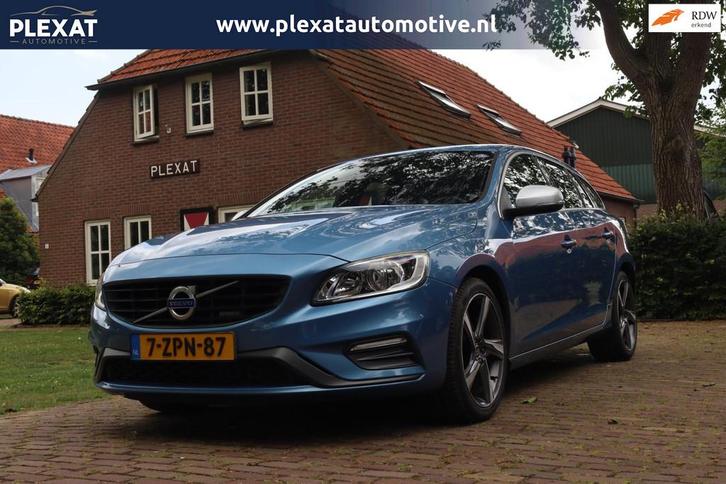 Volvo V60 1.6 T3 R-Design Aut. | Sportpakket | Automaat | Al, Auto's, Volvo, Bedrijf, Te koop, V60, ABS, Airbags, Airconditioning